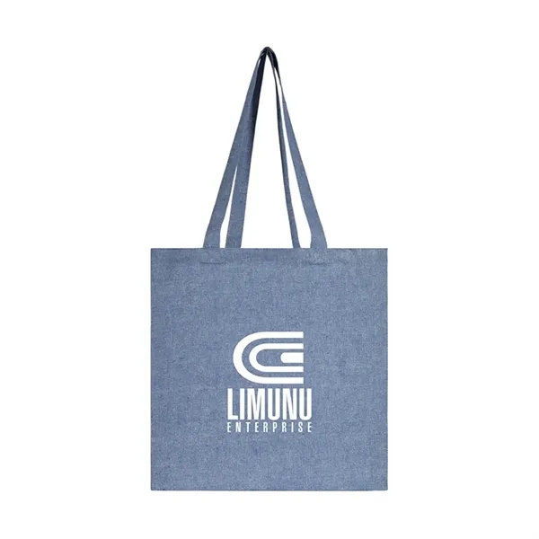 Vitality 4.5 oz Recycled Cotton Tote Bag - Vitality 4.5 oz Recycled Cotton Tote Bag - Image 4 of 4