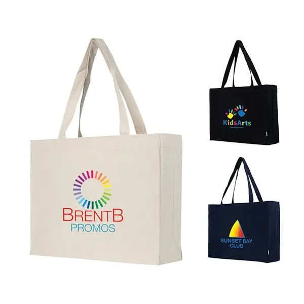 Juliette 10 oz. Recycled Cotton Shopper Tote - Juliette 10 oz. Recycled Cotton Shopper Tote - Image 0 of 3