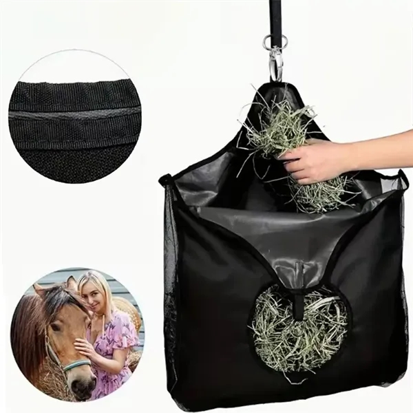 Horses Goats Alpacas Durable Slow Feed Hay Bag - Horses Goats Alpacas Durable Slow Feed Hay Bag - Image 2 of 4