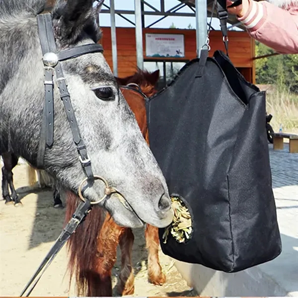 Horses Goats Alpacas Durable Slow Feed Hay Bag - Horses Goats Alpacas Durable Slow Feed Hay Bag - Image 3 of 4