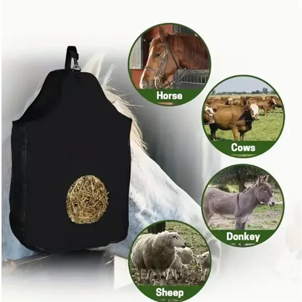 Horses Goats Alpacas Durable Slow Feed Hay Bag - Horses Goats Alpacas Durable Slow Feed Hay Bag - Image 4 of 4