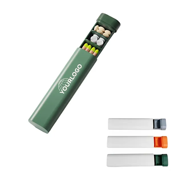 7 Days 7 Grid Box Portable Mini Medication Organizer - 7 Days 7 Grid Box Portable Mini Medication Organizer - Image 0 of 6
