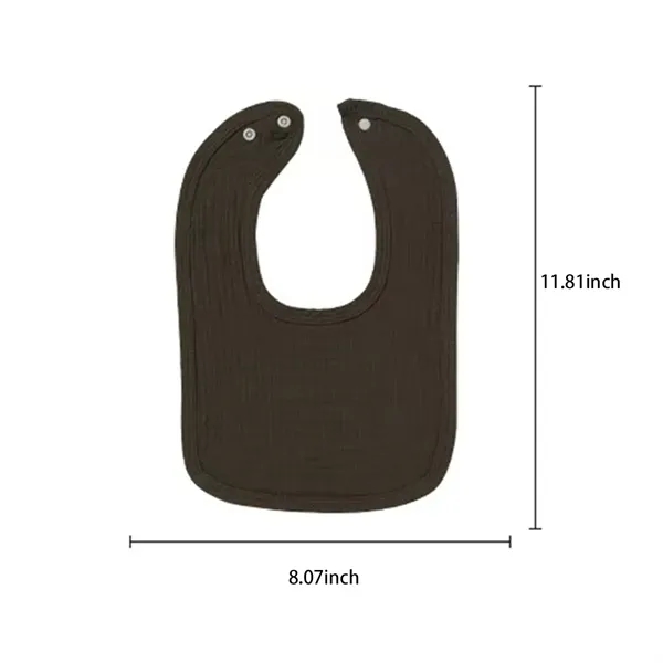 Cotton White Design Only Toddler Baby Bibs Burp Cloths - Cotton White Design Only Toddler Baby Bibs Burp Cloths - Image 1 of 11
