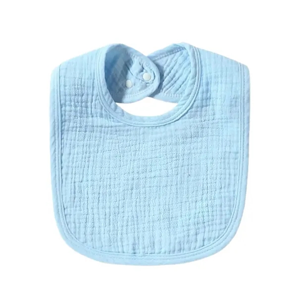Cotton White Design Only Toddler Baby Bibs Burp Cloths - Cotton White Design Only Toddler Baby Bibs Burp Cloths - Image 6 of 11