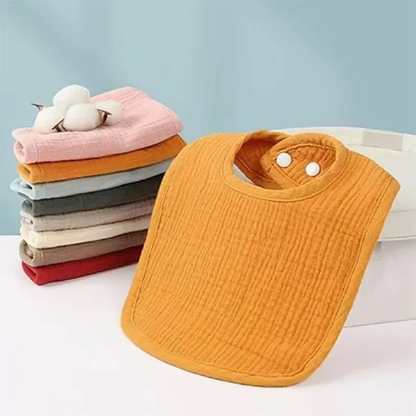Cotton White Design Only Toddler Baby Bibs Burp Cloths - Cotton White Design Only Toddler Baby Bibs Burp Cloths - Image 9 of 11