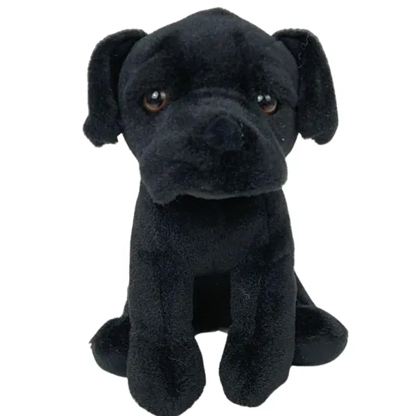 Onyx 8" Black Labrador Plush Dog - Canine Collection - Onyx 8" Black Labrador Plush Dog - Canine Collection - Image 4 of 16