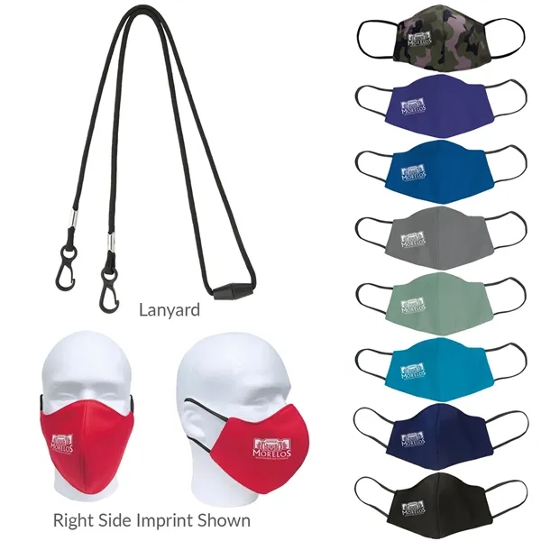 Comfy Face Mask & Lanyard Kit - Comfy Face Mask & Lanyard Kit - Image 1 of 2