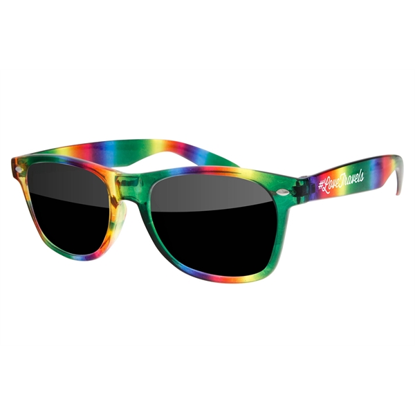 Pride Rainbow Retro Sunglasses - Pride Rainbow Retro Sunglasses - Image 0 of 2