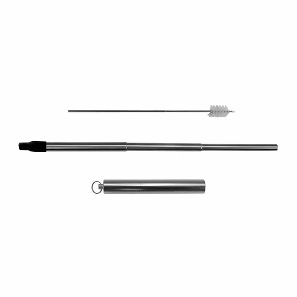 Telescopic Straw Stainless Steel In Aluminum Case - Telescopic Straw Stainless Steel In Aluminum Case - Image 1 of 5