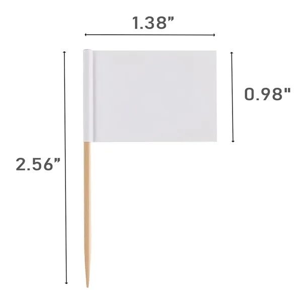 Custom Paper Toothpick Flag - Custom Paper Toothpick Flag - Image 1 of 2