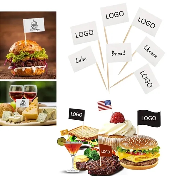 Custom Paper Toothpick Flag - Custom Paper Toothpick Flag - Image 2 of 2