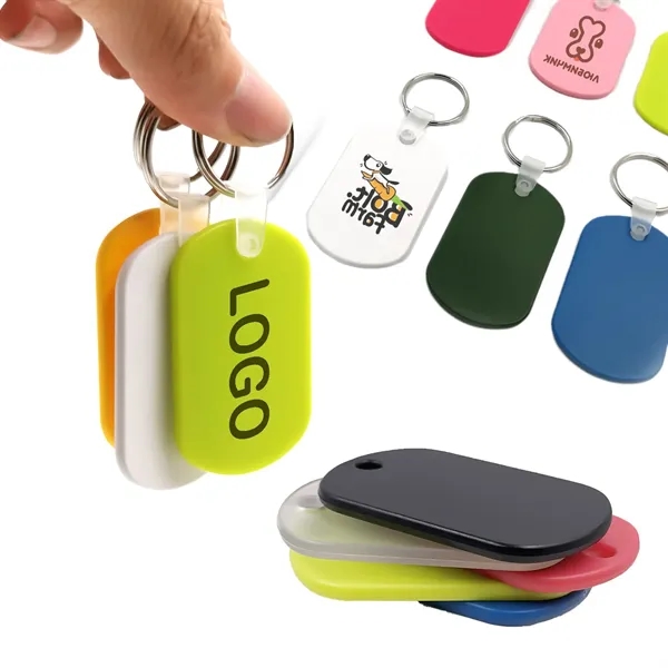 Oval Vinyl Keytag - Oval Vinyl Keytag - Image 2 of 10
