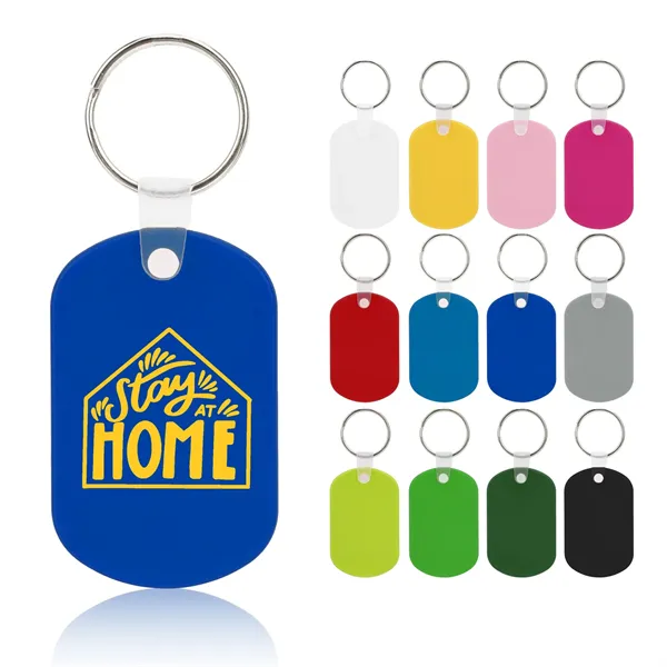 Oval Vinyl Keytag - Oval Vinyl Keytag - Image 0 of 10
