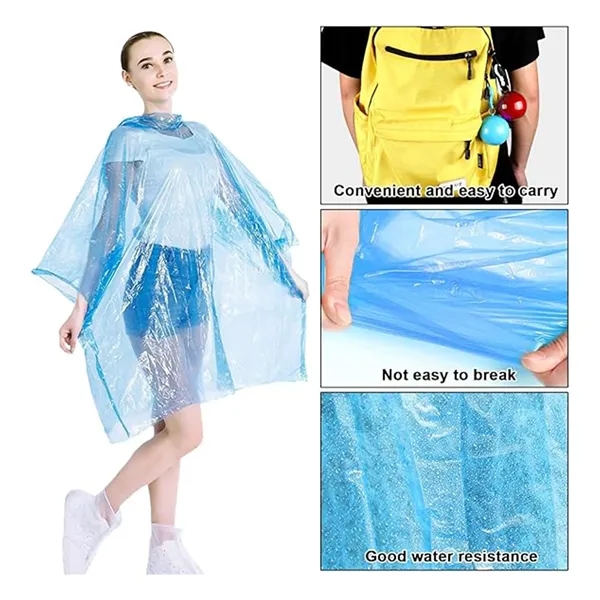 Disposable Portable Raincoat Poncho Ball Keychain - Disposable Portable Raincoat Poncho Ball Keychain - Image 1 of 4