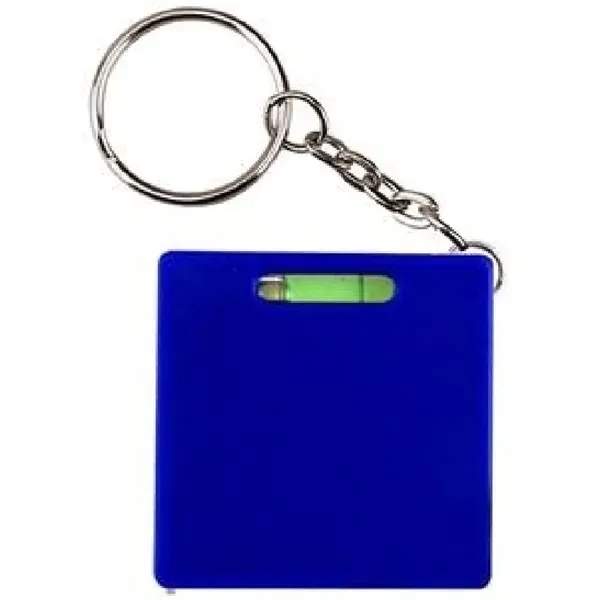 Square Tape Measure w/Level & Key Chain - Square Tape Measure w/Level & Key Chain - Image 3 of 5