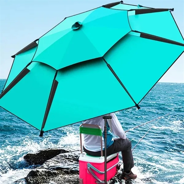 Stainless Steel 360 Degree Adjustable Beach Umbrella - Stainless Steel 360 Degree Adjustable Beach Umbrella - Image 5 of 5