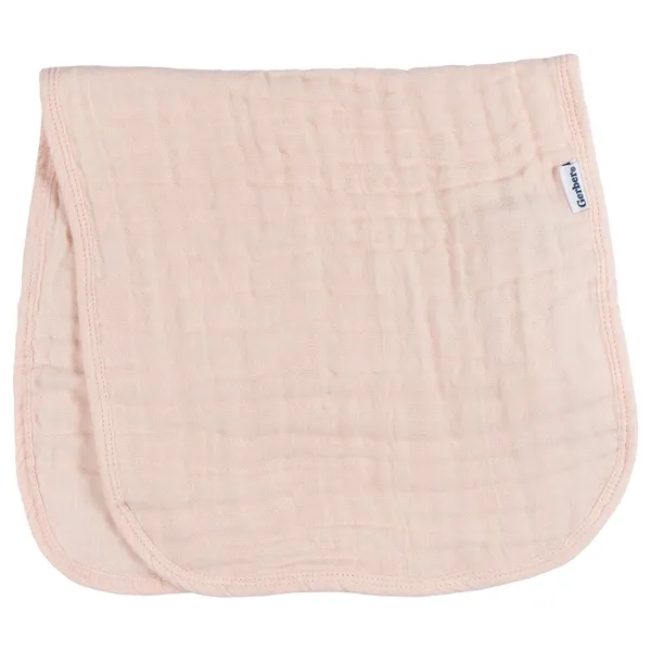 6-Pack Baby Girls Pink Muslin Burpcloth - 6-Pack Baby Girls Pink Muslin Burpcloth - Image 1 of 2