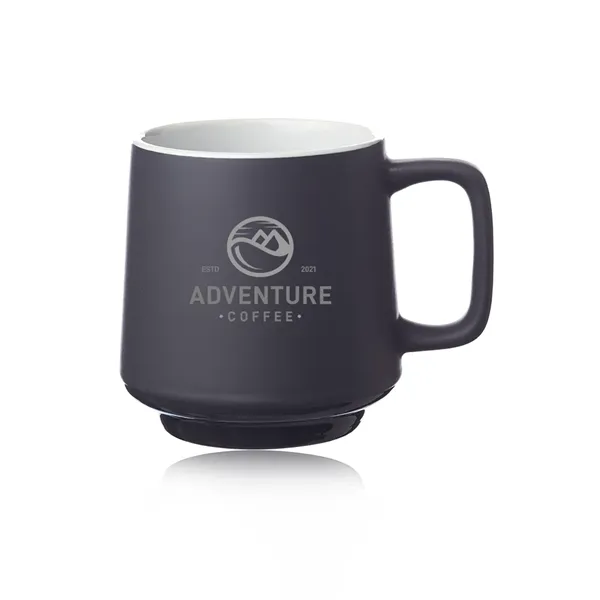 12 oz. Stackable Ceramic Mug - 12 oz. Stackable Ceramic Mug - Image 2 of 2
