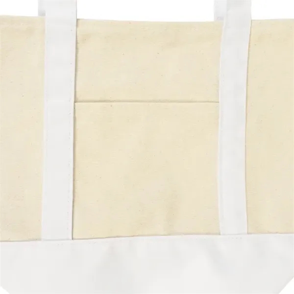 Carmel Mini 12oz Cotton Canvas Tote Bag - Carmel Mini 12oz Cotton Canvas Tote Bag - Image 6 of 8
