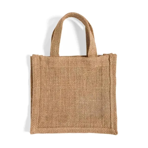 Woodside Wedding Jute Tote Bag - Woodside Wedding Jute Tote Bag - Image 3 of 3