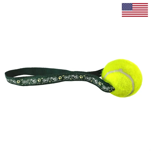 Tennis Ball Toss Toy - "Elite" Weave - Tennis Ball Toss Toy - "Elite" Weave - Image 0 of 1