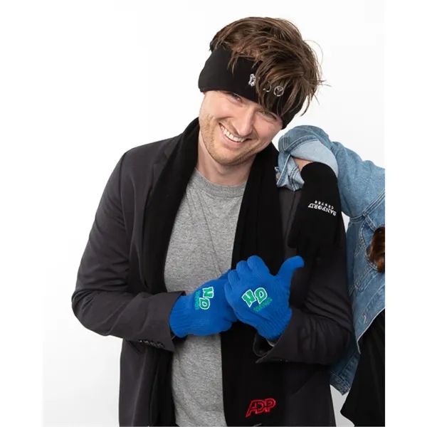 Made in the USA Knit Glove with Direct Embroidery - Made in the USA Knit Glove with Direct Embroidery - Image 1 of 1