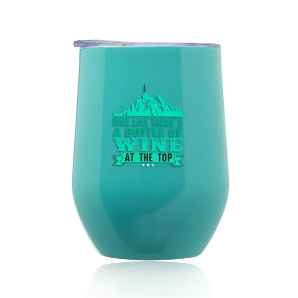 11 oz. Largo Stemless Wine Glass with Lid - 11 oz. Largo Stemless Wine Glass with Lid - Image 10 of 19