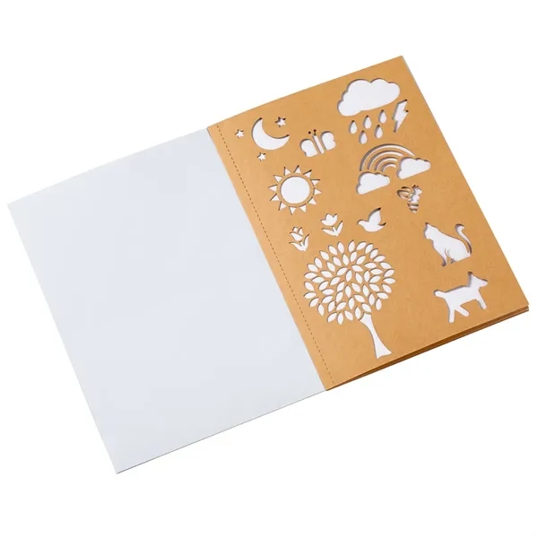 5-3/4" x 8.25" Stencil Book - 5-3/4" x 8.25" Stencil Book - Image 5 of 8