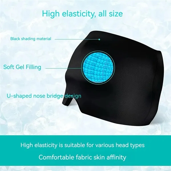 Migraine Gel Ice Cold Compress Cooling Headgear - Migraine Gel Ice Cold Compress Cooling Headgear - Image 3 of 5