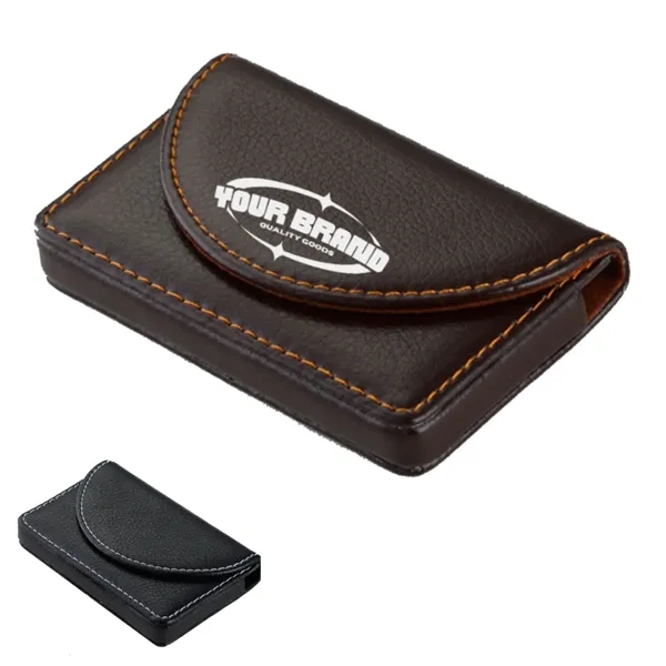 Customized  Leather Business Card Box - Customized  Leather Business Card Box - Image 0 of 4