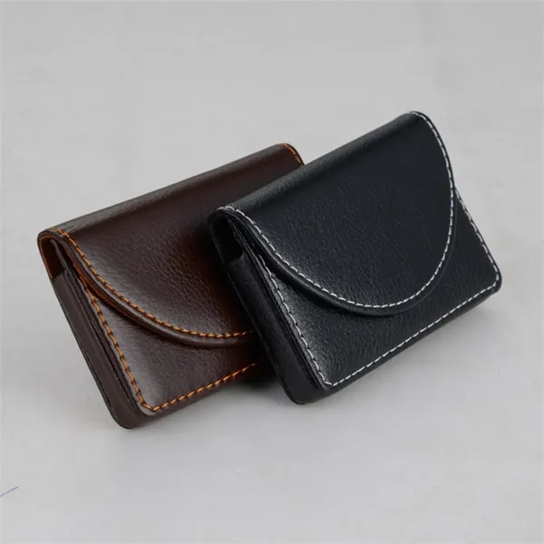 Customized  Leather Business Card Box - Customized  Leather Business Card Box - Image 4 of 4
