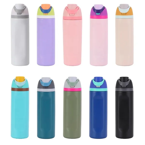 16/19/24 Oz. Vacuum Insulated Stainless Steel Water Bottle - 16/19/24 Oz. Vacuum Insulated Stainless Steel Water Bottle - Image 2 of 4