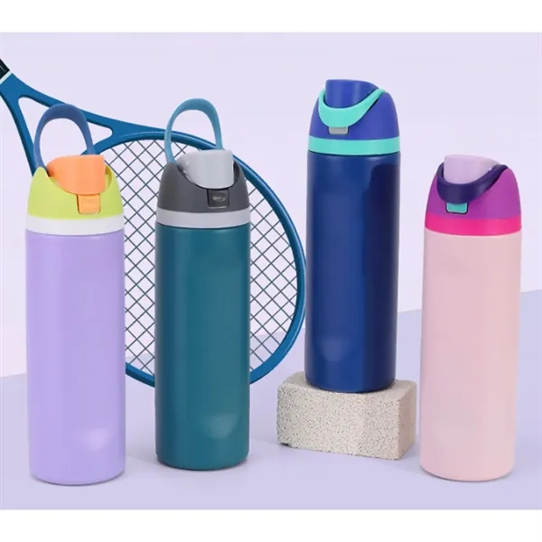 16/19/24 Oz. Vacuum Insulated Stainless Steel Water Bottle - 16/19/24 Oz. Vacuum Insulated Stainless Steel Water Bottle - Image 3 of 4