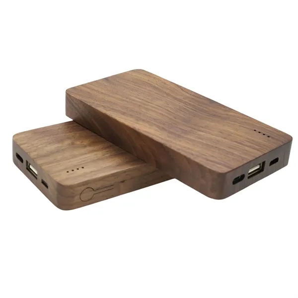 10000mah Bamboo Power Bank - 10000mah Bamboo Power Bank - Image 1 of 4