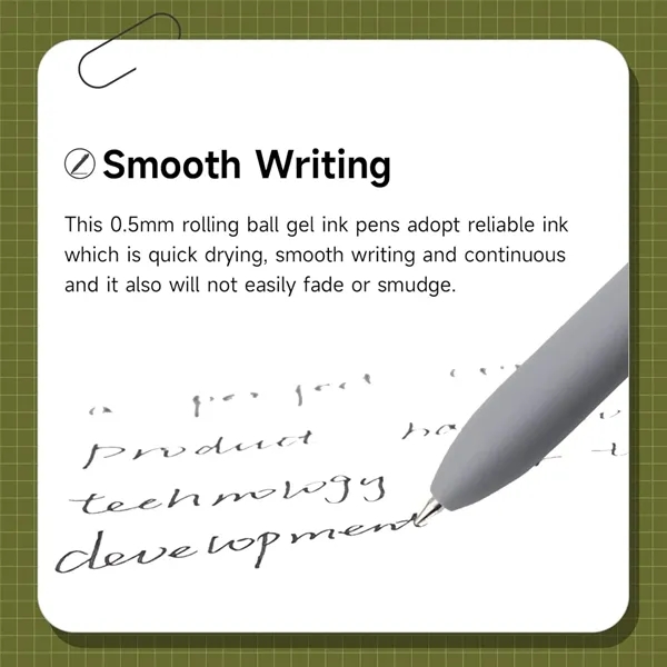 0.5mm Black Ink Pens Gel - 0.5mm Black Ink Pens Gel - Image 1 of 6