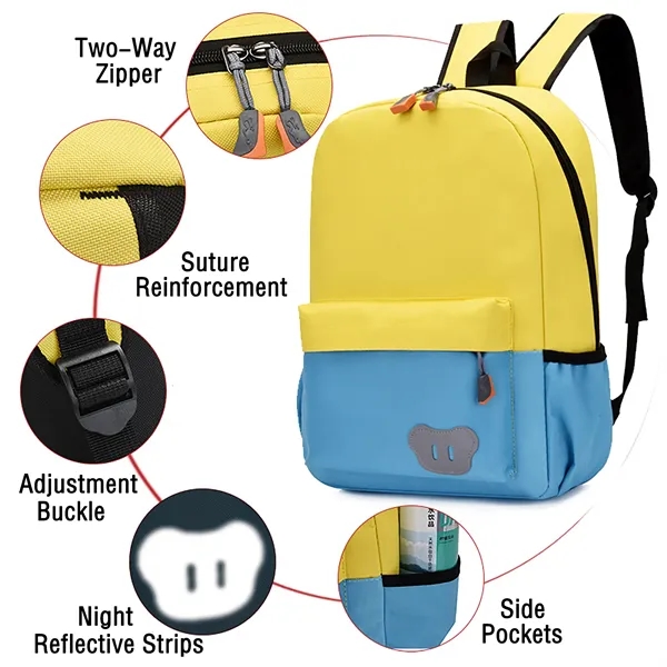Casual School Backpack - Casual School Backpack - Image 1 of 15