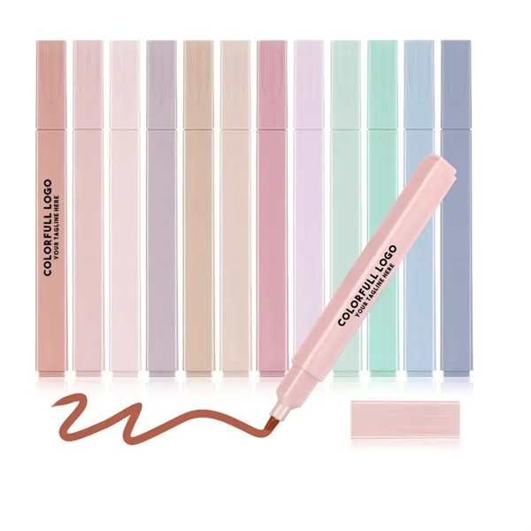 12Pcs Aesthetic Cute Highlighters Set - 12Pcs Aesthetic Cute Highlighters Set - Image 0 of 4
