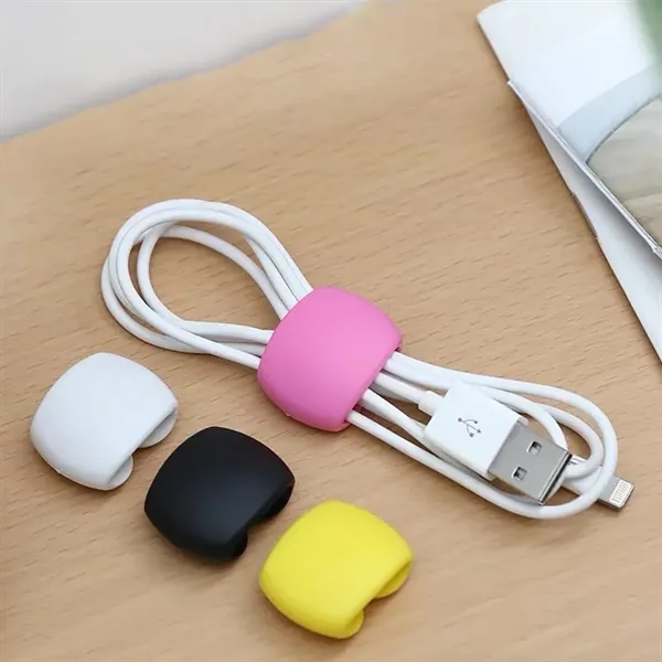 Rubber Data Cable Organizer - Rubber Data Cable Organizer - Image 2 of 2