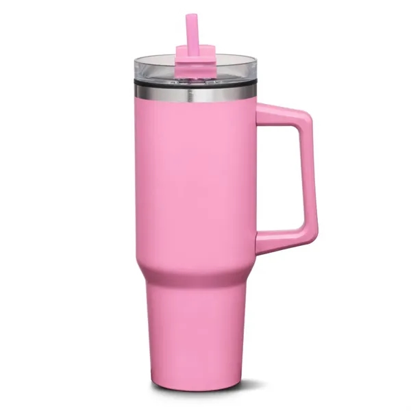 Benidorm Handle Travel Mug w/Straw - 40oz - Benidorm Handle Travel Mug w/Straw - 40oz - Image 13 of 23