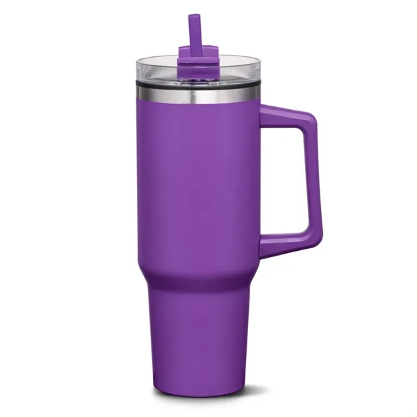 Benidorm Handle Travel Mug w/Straw - 40oz - Benidorm Handle Travel Mug w/Straw - 40oz - Image 15 of 23