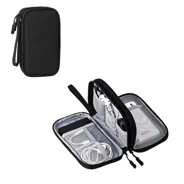 Electronics Travel Organizer Bag Cable Storage Case - Electronics Travel Organizer Bag Cable Storage Case - Image 1 of 2