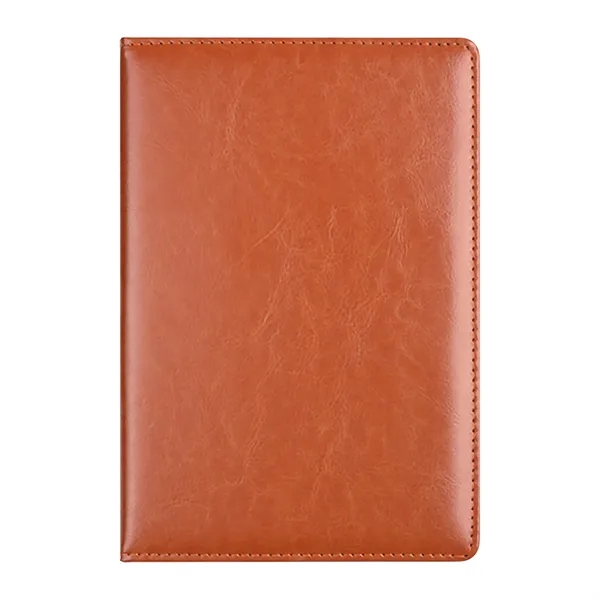 PU Leather Padfolio Folder with Calculator - PU Leather Padfolio Folder with Calculator - Image 3 of 3