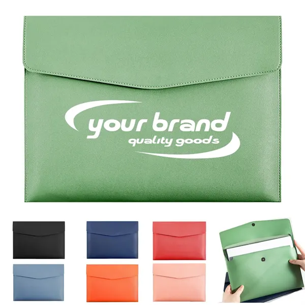 A4 Leather Document Folder - A4 Leather Document Folder - Image 0 of 3