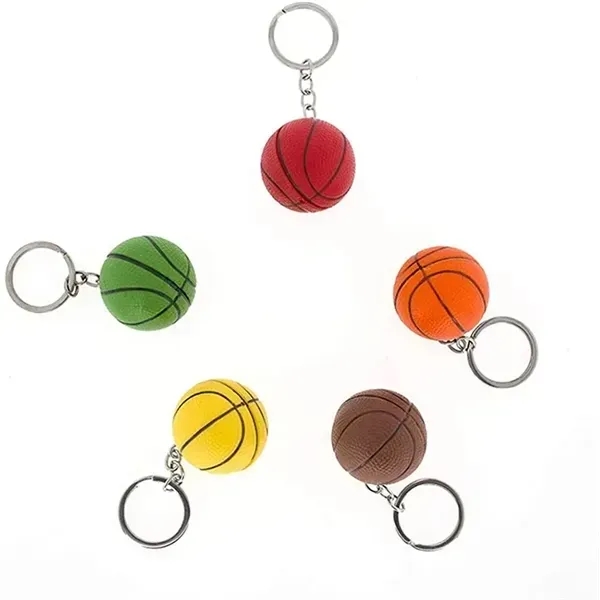 Mini Basketball Key Chain - Mini Basketball Key Chain - Image 5 of 5