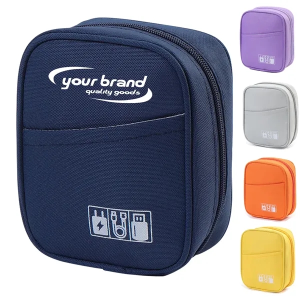 Portable Tech Organizer Bag - Portable Tech Organizer Bag - Image 0 of 4