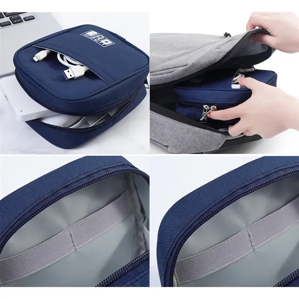 Portable Tech Organizer Bag - Portable Tech Organizer Bag - Image 3 of 4
