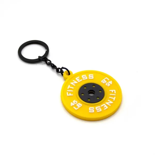 PVC dumbbell key chain - PVC dumbbell key chain - Image 2 of 6