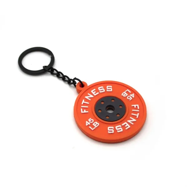 PVC dumbbell key chain - PVC dumbbell key chain - Image 5 of 6