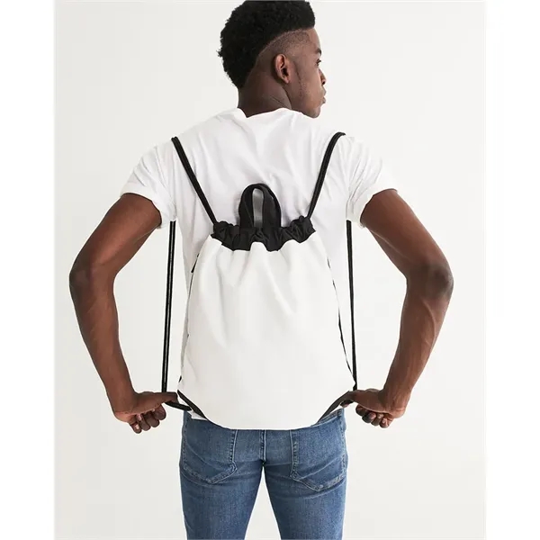 Custom Canvas Drawstring Bag - Custom Canvas Drawstring Bag - Image 4 of 6