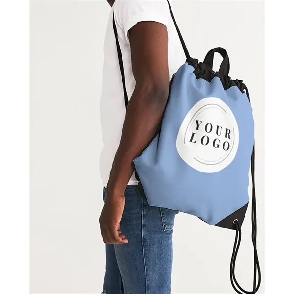 Custom Canvas Drawstring Bag - Custom Canvas Drawstring Bag - Image 6 of 6